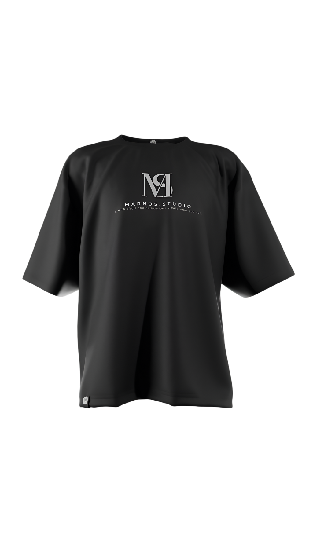 Camiseta de hombre Oversize.